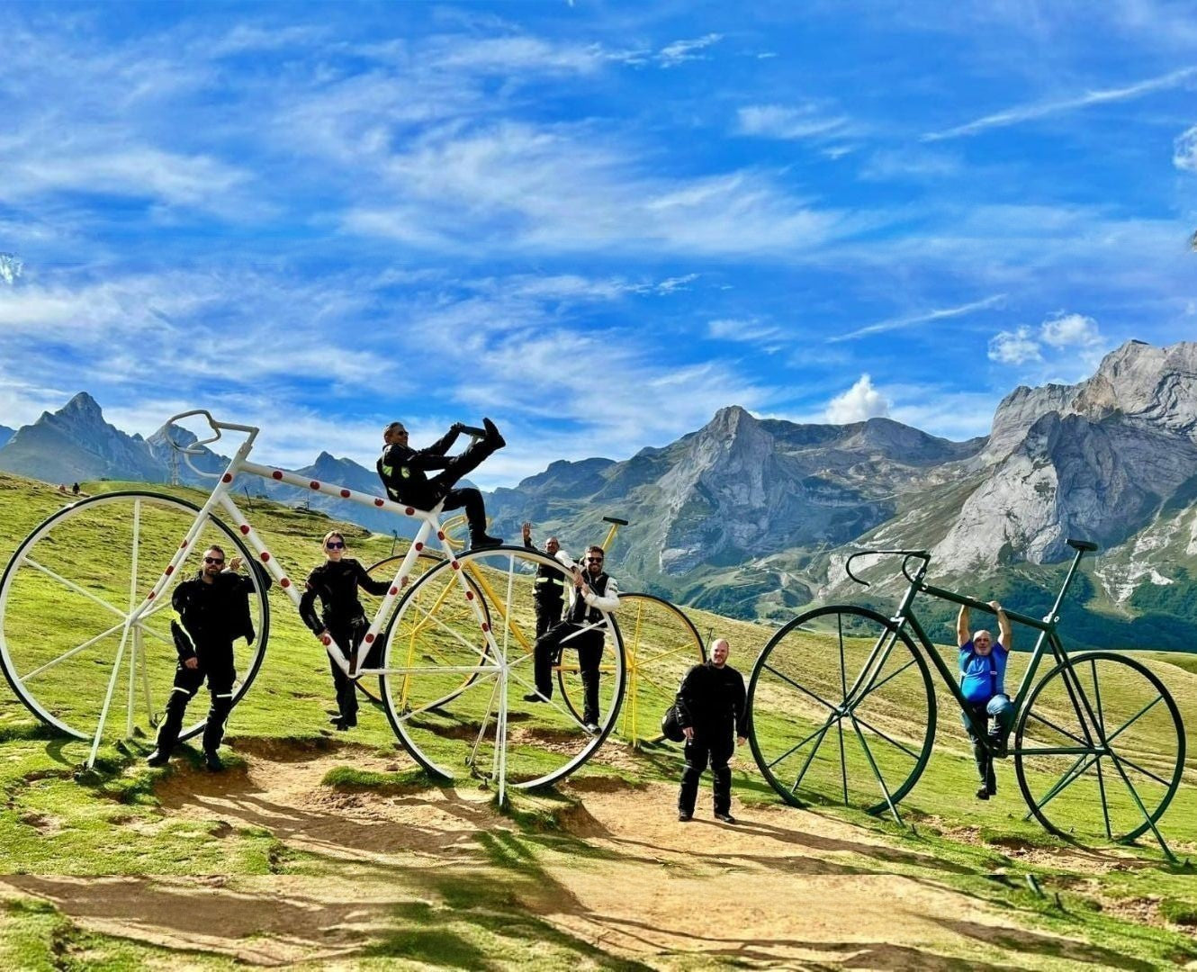 Transpirenaica en moto